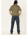Hawx Men's Medium Wash Stretch Straight Work Jeans , Medium Blue, hi-res