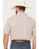 Image #4 - Ariat Men's Chapman Printed Short Sleeve Button-Down Western Shirt, White, hi-res