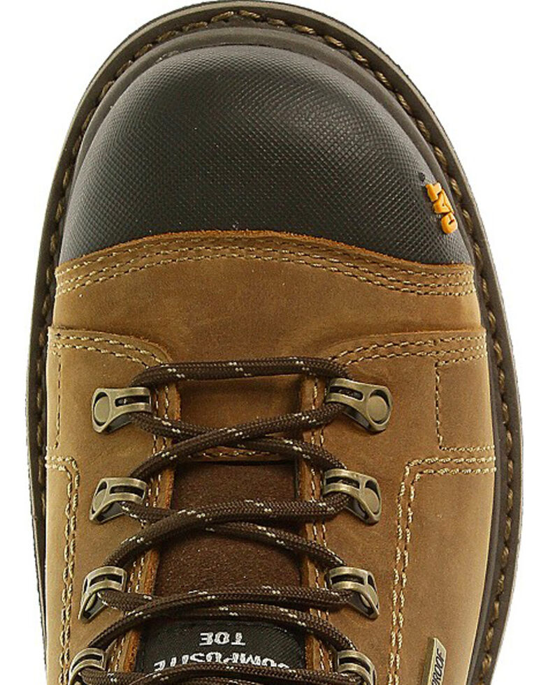 Caterpillar Men S Hauler 6 Waterproof Work Boots Composite Toe