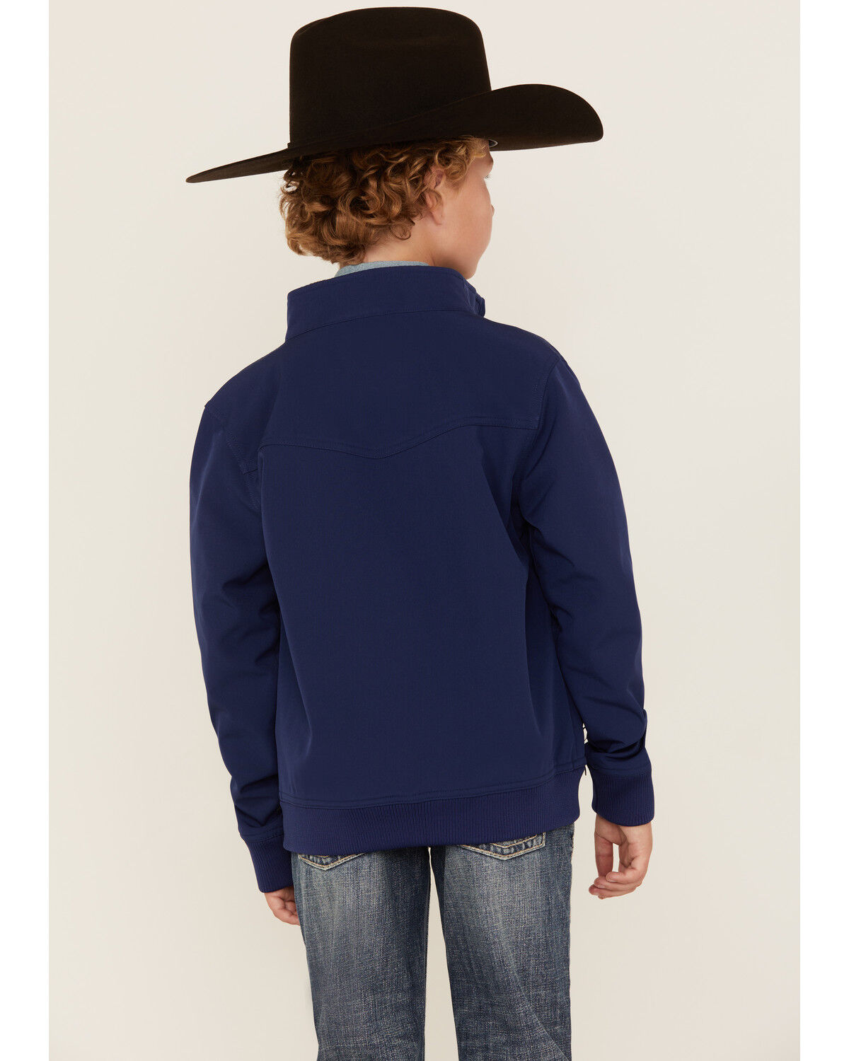 Image #4 - Cody James Boys' Coolville Softshell Bomber Jacket, Royal Blue, hi-res