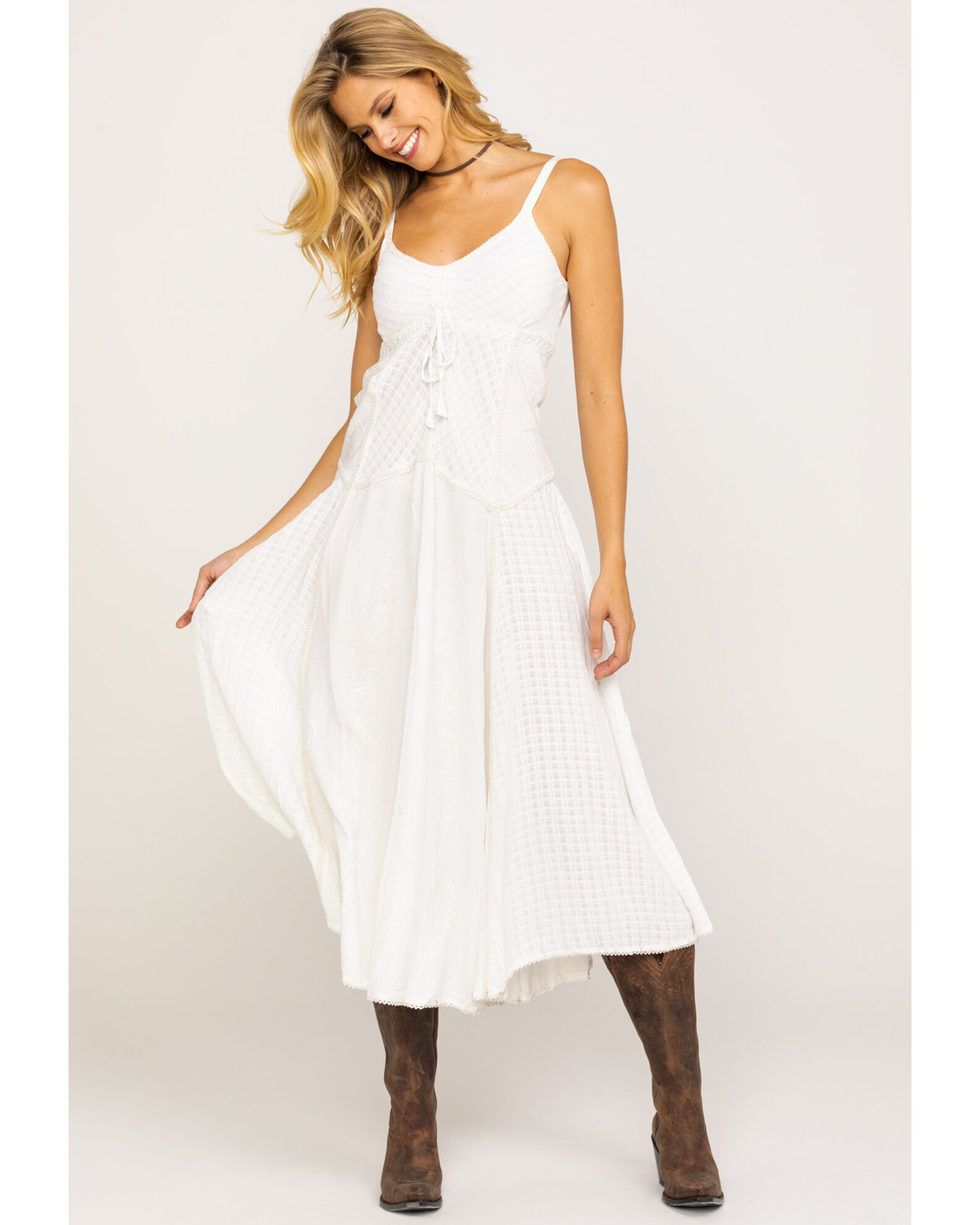 Product Name Scully Women s Solid Midi Dress