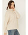 Image #2 - Cleo + Wolf Women's Oversized Turtleneck Sweater, Oatmeal, hi-res