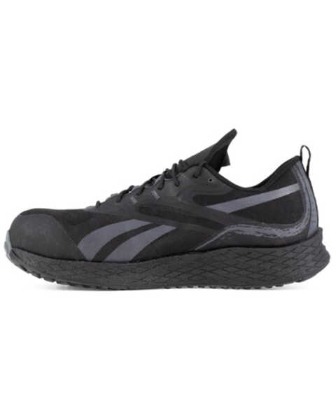 Image #3 - Reebok Men's Floatride Energy 3 Adventure Athletic Work Shoes - Composite Toe, Black, hi-res
