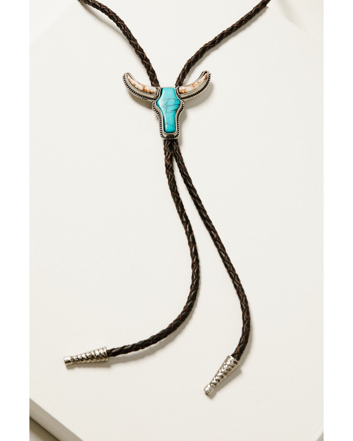 Idyllwind Women's Rochelle Leather Bolo Tie, Brown, hi-res