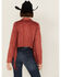 Image #4 - Shyanne Women's Open Front Faux Suede Fringe Jacket, Rust Copper, hi-res