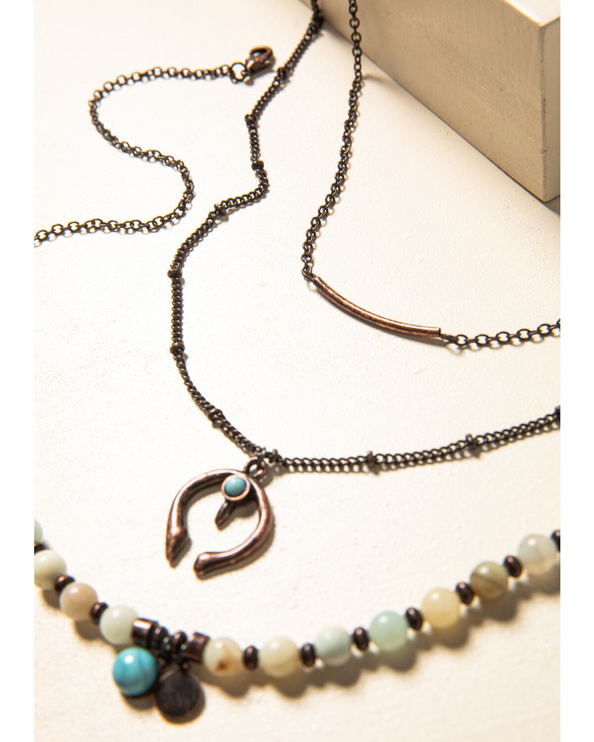 Image #4 - Shyanne Women's Willow Moon Crescent Bead Set, Rust Copper, hi-res