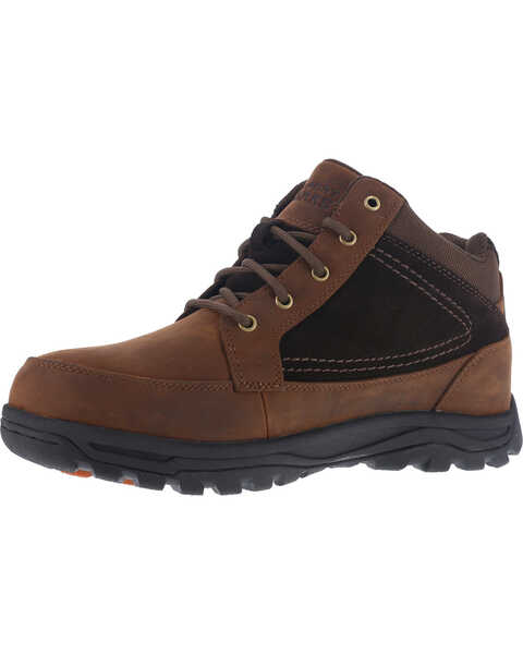Rockport Men's Trail Hiker Boots - Steel Toe , Brown, hi-res