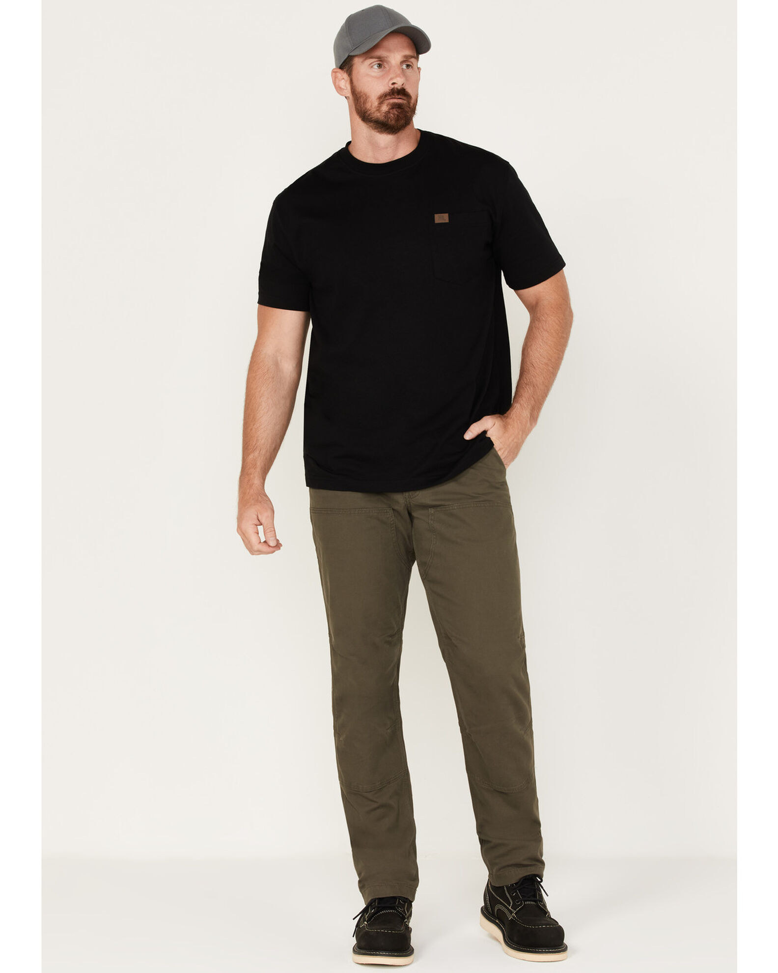 Rugged flex rigby double front pants top