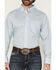 Image #3 - Wrangler x Cody Johnson Men's Geo Print Long Sleeve Button-Down Western Shirt, Blue, hi-res