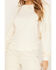 Image #3 - Shyanne Women's Dolman Sleeve with Crochet Lace Shirt, Cream, hi-res