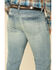 Image #5 - Cody James Men's Crupper Light Wash Stretch Slim Straight Jeans, Blue, hi-res