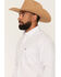 Image #2 - Ariat Men's Pace Geo Print Long Sleeve Button-Down Western Shirt - Big, White, hi-res