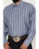 Image #3 - George Strait by Wrangler Men's Striped Long Sleeve Button-Down Western Shirt - Tall , Blue, hi-res