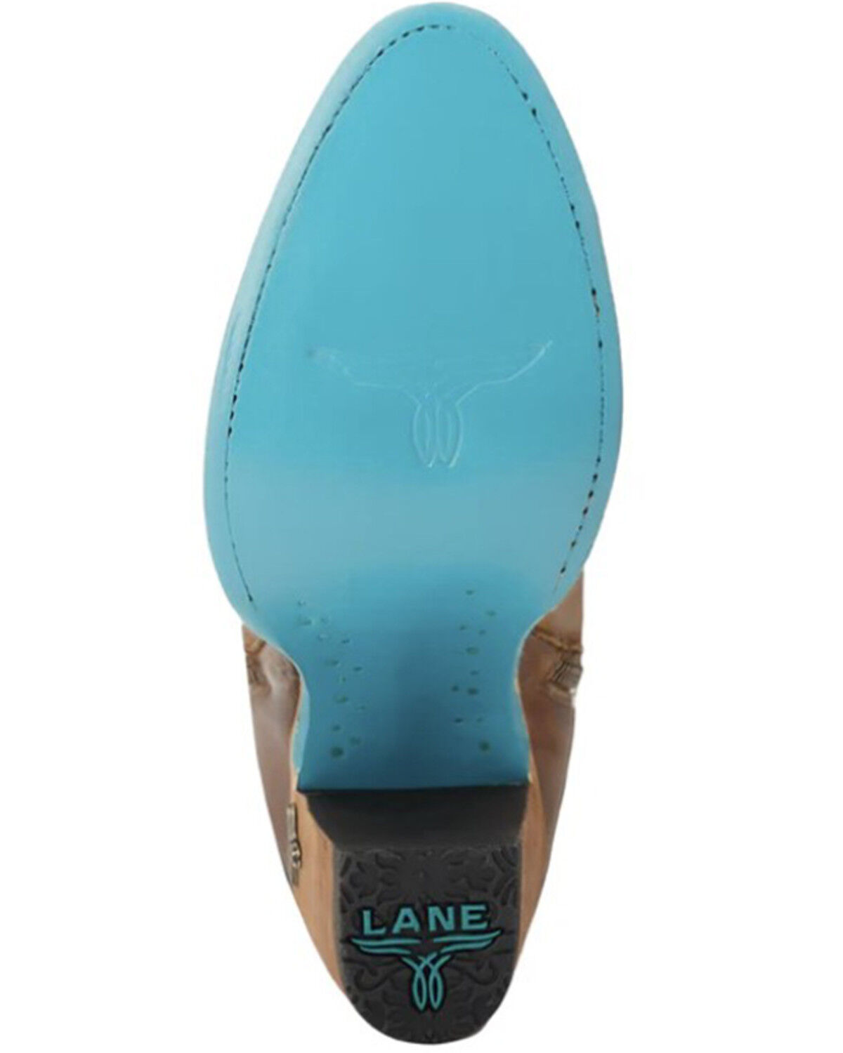 Image #7 - Lane Women's Charlie Booties - Round Toe, Caramel, hi-res