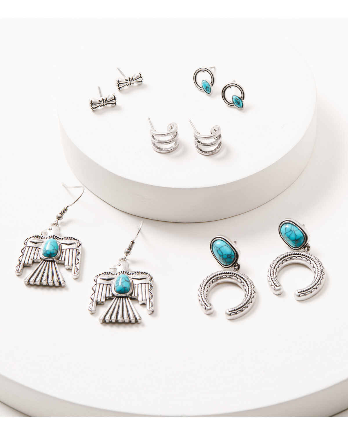 Image #1 - Idyllwind Women's Woodstock Earring Set - 6 Piece, Turquoise, hi-res