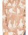 Image #3 - Wrangler Retro Women's Running Horses Long Sleeve Snap Boyfriend Shirt, Brown, hi-res