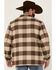Image #4 - Moonshine Spirit Men's Taupe Farmersville Plaid Heavy Button-Front Shirt Jacket , , hi-res