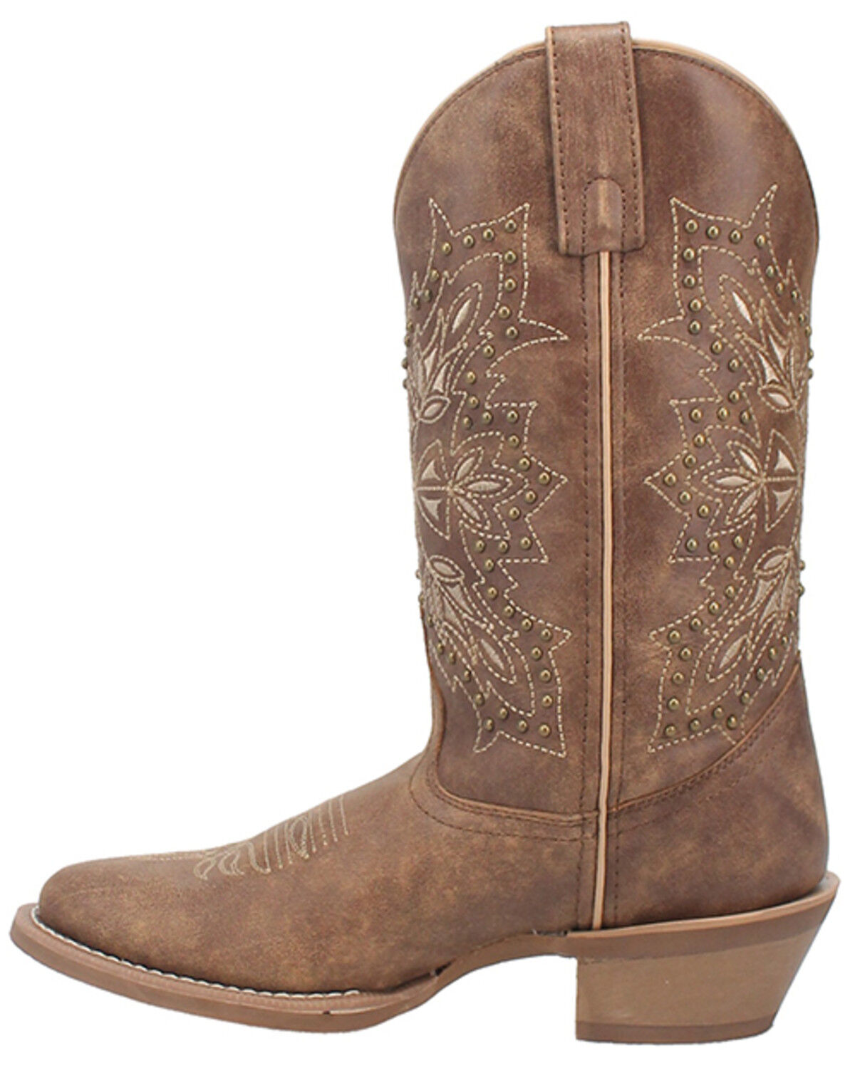 Image #3 - Laredo Women's Journee Western Boots - Round Toe, Brown, hi-res