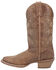 Image #3 - Laredo Women's Journee Western Boots - Round Toe, Brown, hi-res
