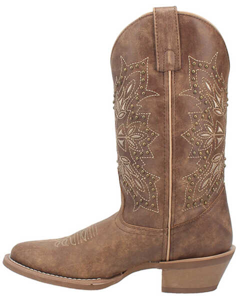 Image #3 - Laredo Women's Journee Western Boots - Medium Toe , Brown, hi-res
