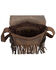 Image #3 - Scully Women's Studded Crossbody Bag, Brown, hi-res