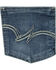 Image #2 - Wrangler Women's Straight Leg Jeans - Plus, Indigo, hi-res