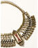 Image #2 - Shyanne Women's Desert Rose Antique Bib Necklace, Gold, hi-res