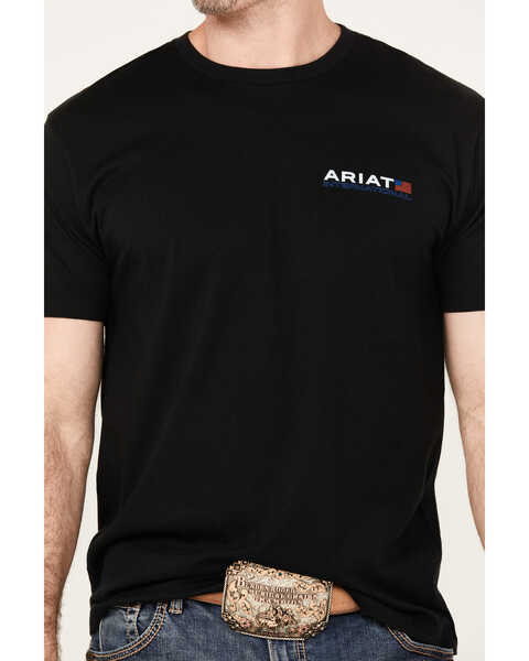 Image #2 - Ariat Men's Horizontal Short Sleeve T-Shirt, , hi-res