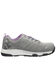 Image #2 - Nautilus Women's Velocity Work Shoes - Composite Toe, Grey, hi-res