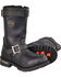 Image #1 - Milwaukee Leather Men's 11" Classic Engineer Boots - Wide, Black, hi-res