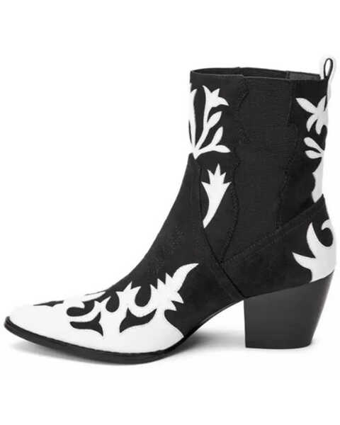 Image #3 - Matisse Women's Canyon Ankle Booties - Pointed Toe , Black, hi-res