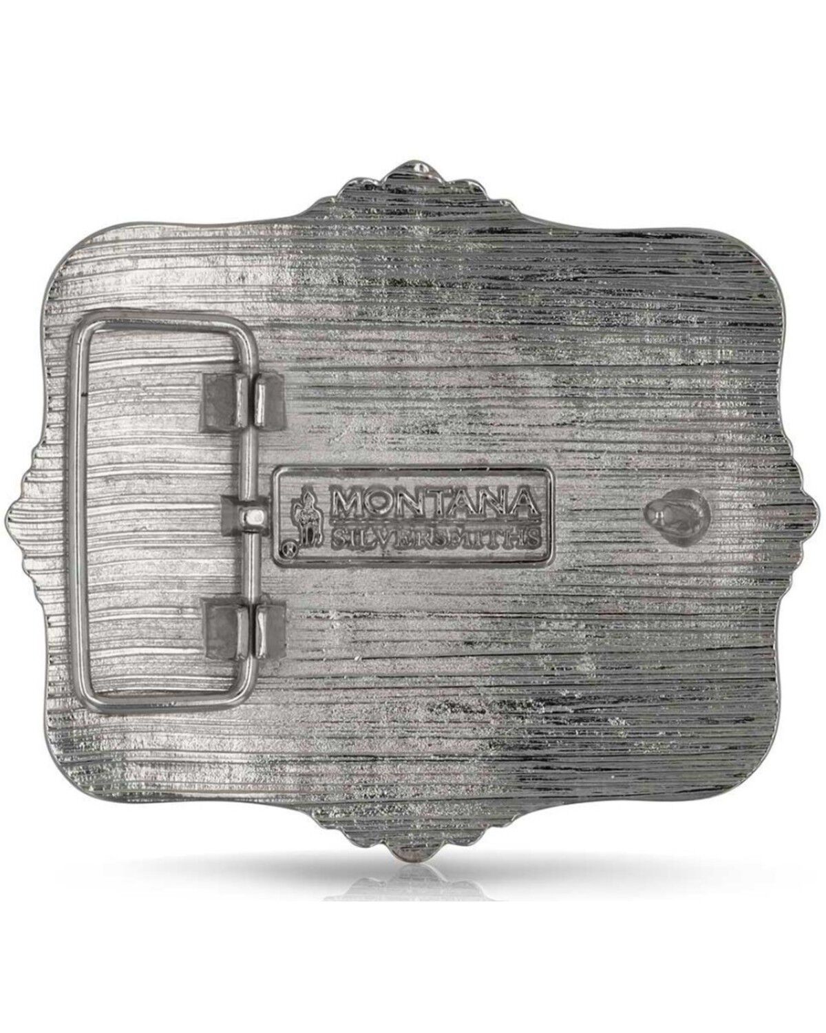Image #2 - Montana Silversmiths Men's Code Of The West Belt Buckle, Multi, hi-res