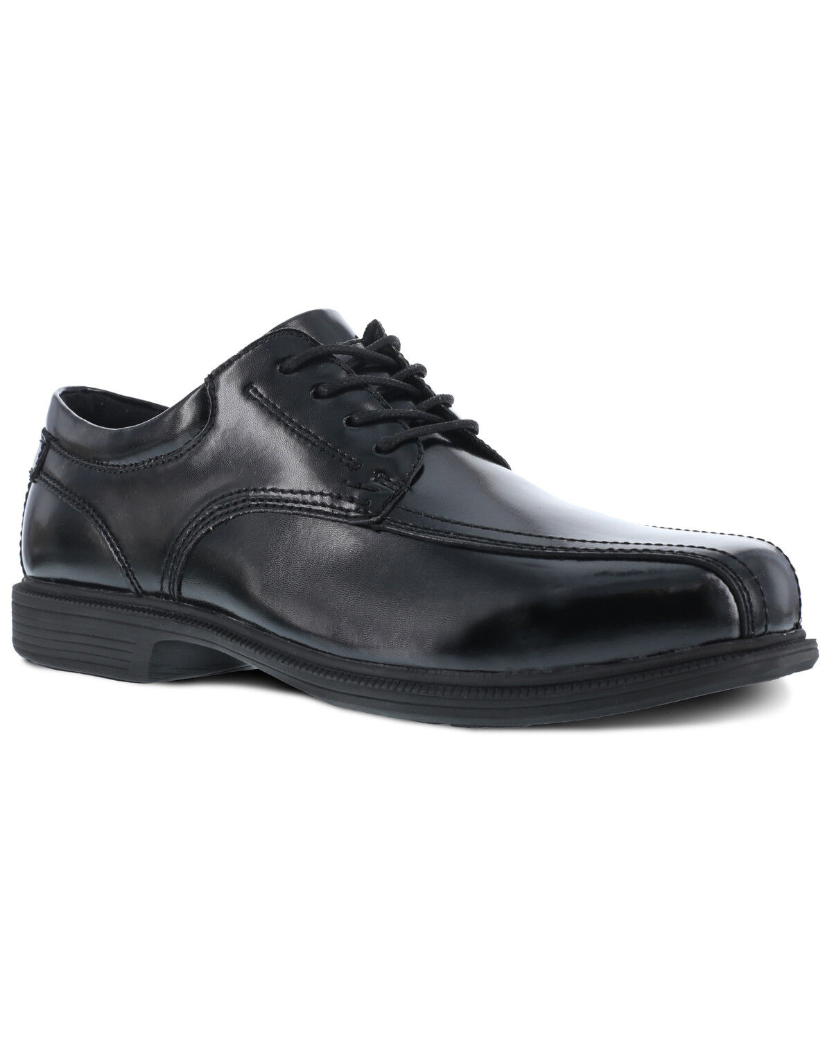 Image #1 - Florsheim Men's Coronis Dress Lace Work Boots - Steel Toe, Black, hi-res