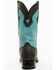 Image #5 - Ferrini Men's Genuine French Calf Western Boots - Broad Square Toe, Chocolate, hi-res