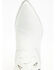 Image #6 - Golo Women's Mae Sun Inlay Western Fashion Boots - Snip Toe, White, hi-res