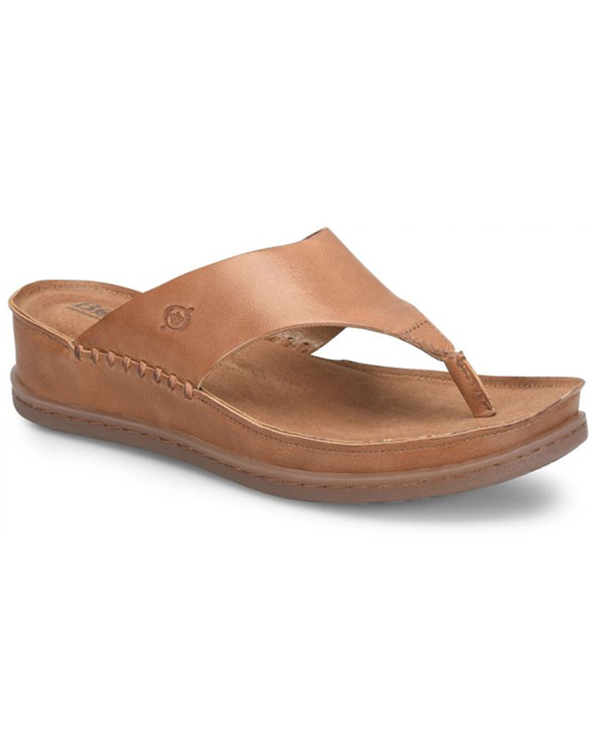 Image #1 - Born Women's Edie Platform Sandals, Brown, hi-res