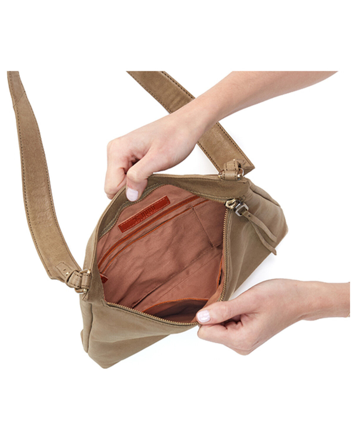 Image #2 - Hobo Women's Cambel Crossbody Bag, Olive, hi-res