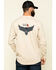 Image #2 - Ariat Men's FR Air Henley Soar Graphic Long Sleeve Work T-Shirt, Yellow, hi-res