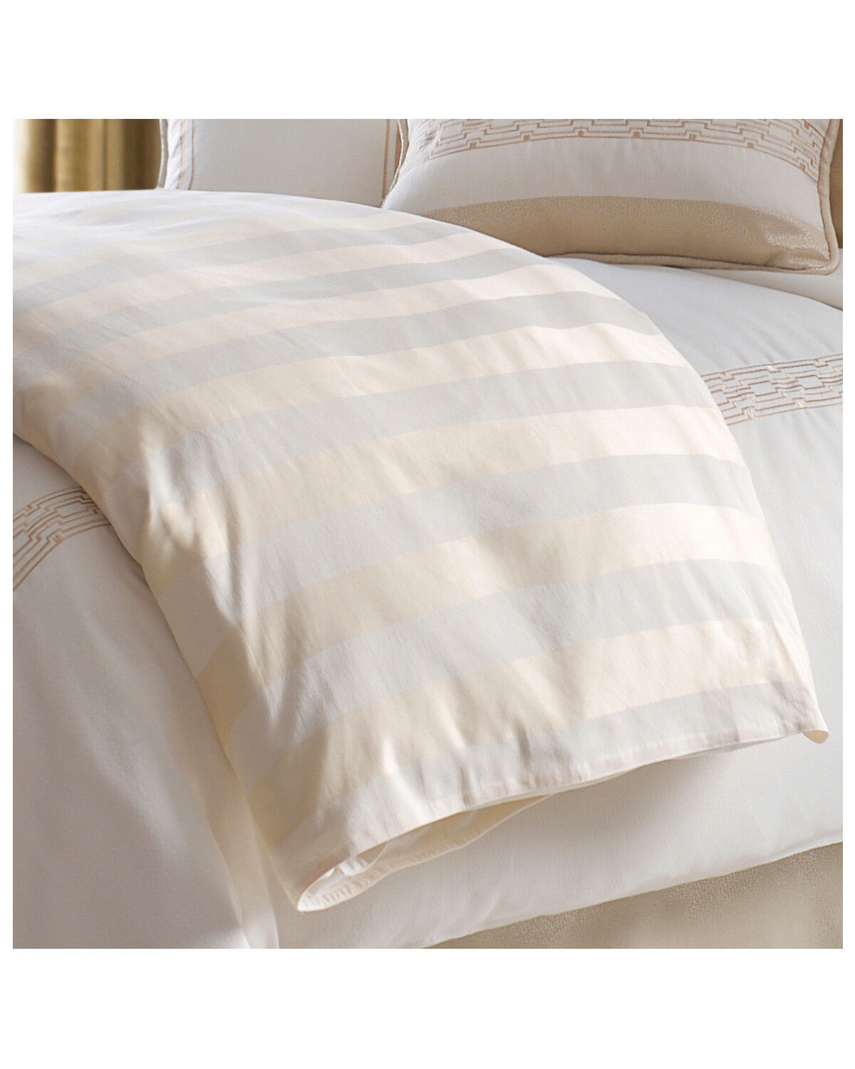Image #1 - HiEnd Accents Queen Hollywood Duvet, Cream, hi-res