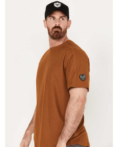 Image #2 - Hawx Men's UPF Short Sleeve Work T-Shirt, Rust Copper, hi-res