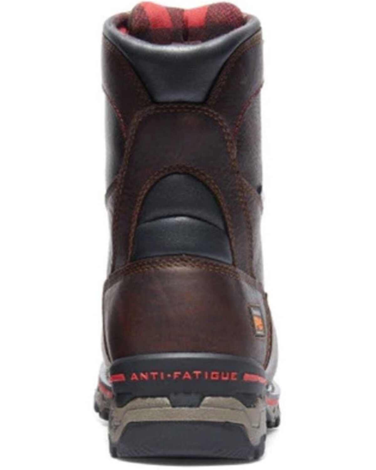 Image #4 - Timberland PRO Men's 8" Boondock Waterproof Work Boots - Composite Toe, Brown, hi-res