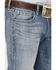 Rock & Roll Denim Men's Rifle Light Wash Reflex Stretch Skinny Jeans , Light Wash, hi-res