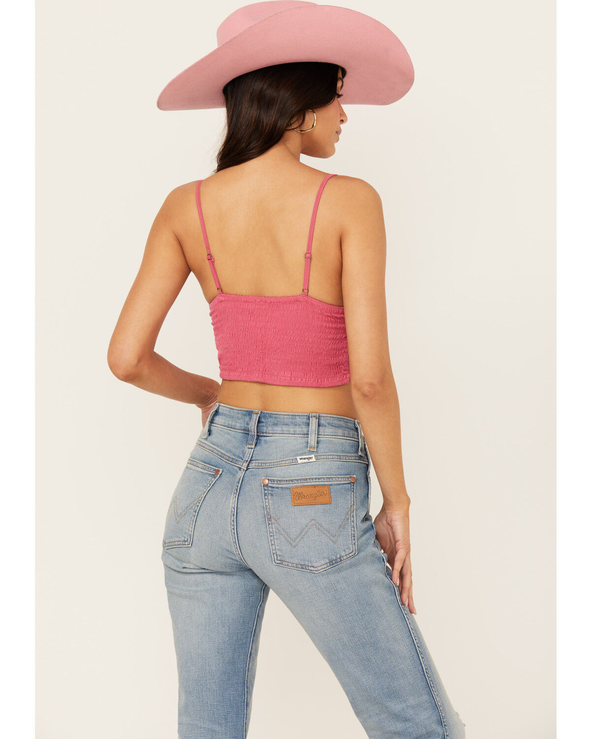 Image #4 - Free People Women's Amina Bralette, Pink, hi-res