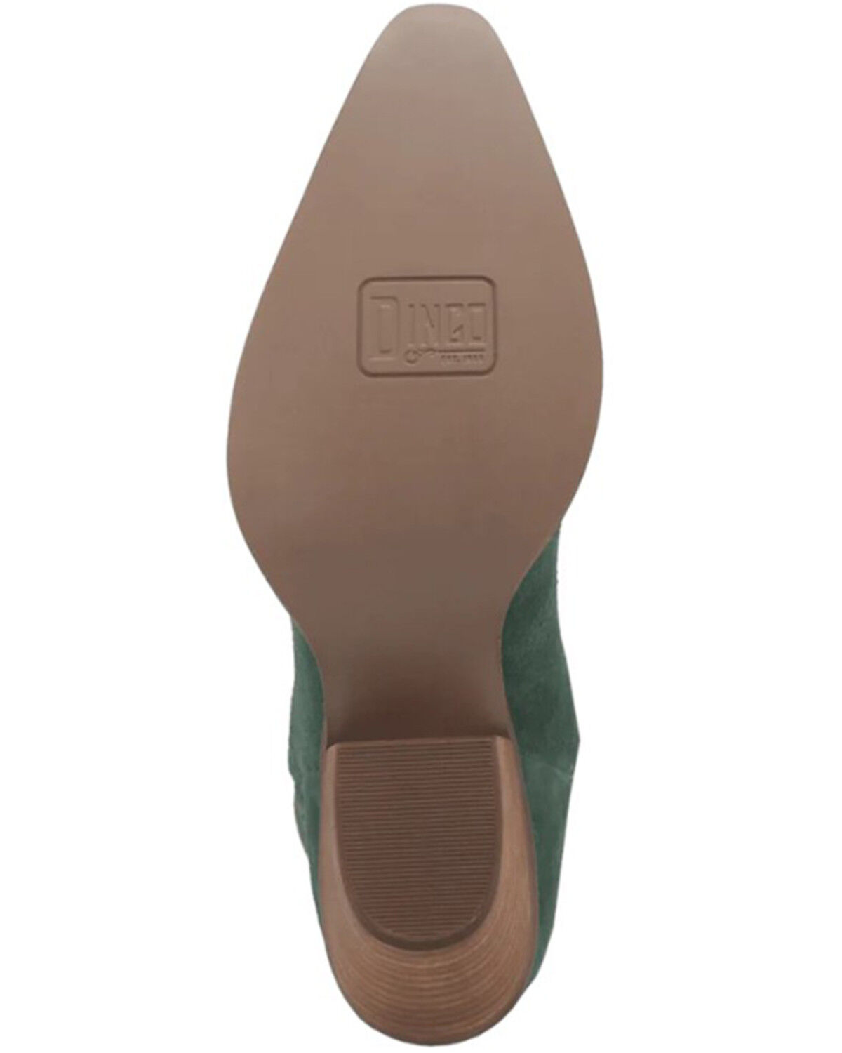 Image #7 - Dingo Women's Bandelera Tall Western Boots - Round Toe, Green, hi-res