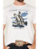 Image #3 - Cody James Men's Western Tradition Cowboy Short Sleeve Graphic T-Shirt, White, hi-res