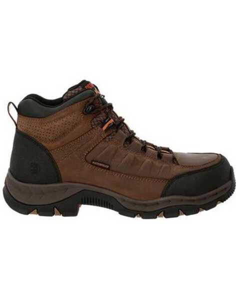 Image #2 - Durango Men's Renegade XP Waterproof Hiking Boots - Alloy Toe, Brown, hi-res