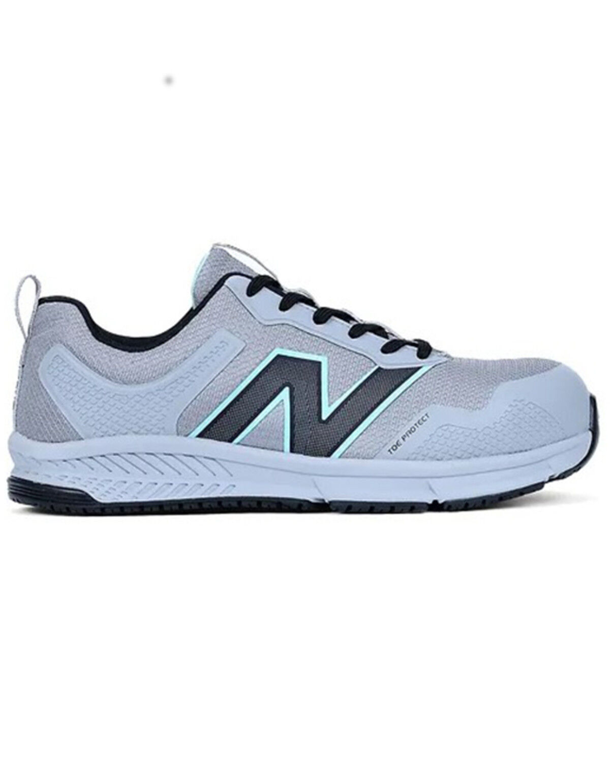 Image #2 - New Balance Women's Evolve Work Shoes - Alloy Toe, Grey, hi-res