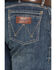 Image #4 - Wrangler Retro Men's Layton Medium Wash Low Rise Slim Bootcut Jeans, Denim, hi-res