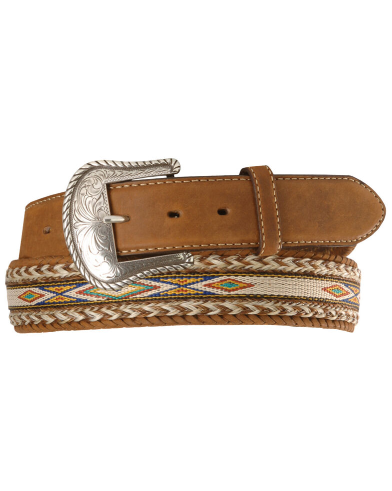 tony lama leather belt