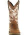 Image #4 - Rebel by Durango Men's Desert Camo Western Performance Boots - Square Toe , Brown, hi-res